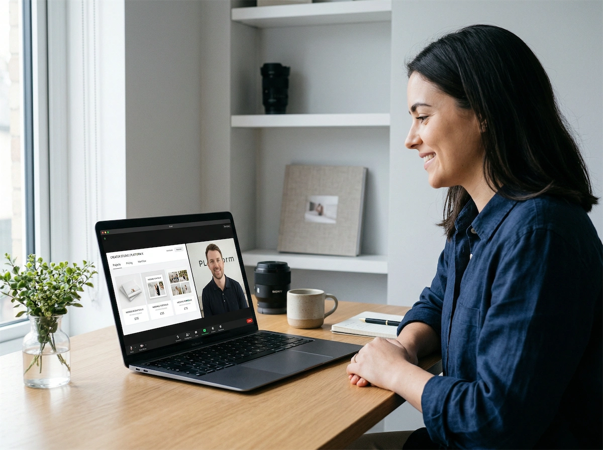 Видеозвонок с Momentbook — демонстрация возможностей для фотографов